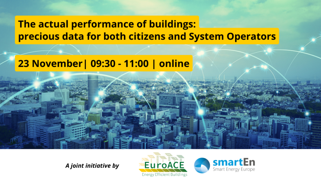 The actual performance of buildings: precious data for both citizens and System Operators